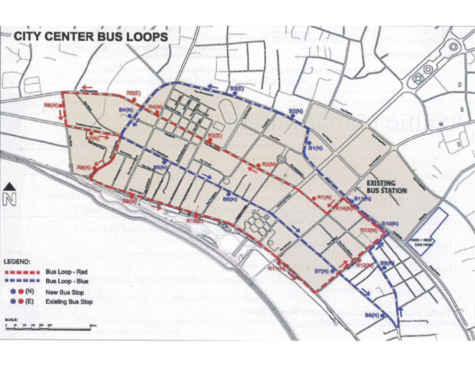 Planned Vientiane Bus Loops
