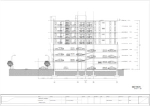 Blueprint for Sengdara multi-story carpark 